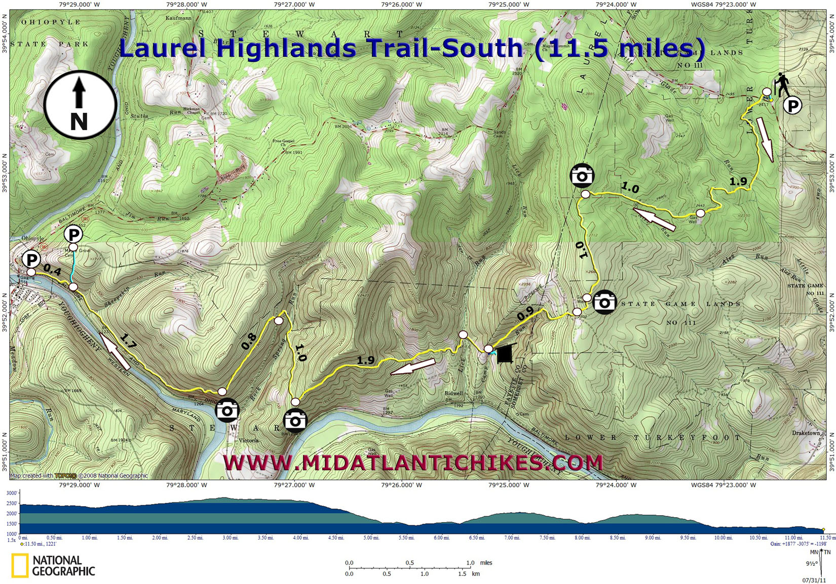 Laurel Highlands Trail South